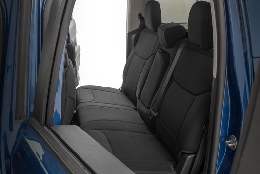 Seat Covers FR & RR W/O Armrest Crew Cab Ford Maverick 2WD/4WD (22-26) Rough Country-1