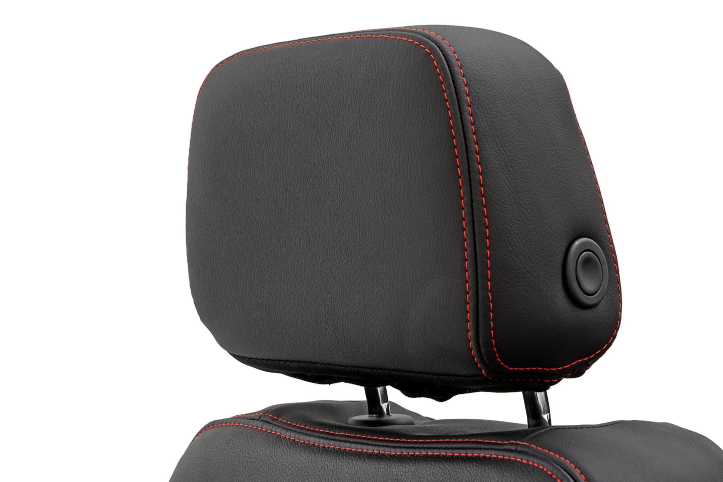 Leather Seat Covers FR Bucket RR 60/40 Chevy/GMC Sierra 1500 (19-25)/Silverado 1500 (19-26) Rough Country-5