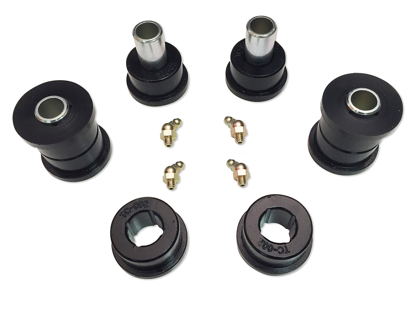 Replacement Upper Control Arm Bushings & Sleeves 05-Up Toyota Tacoma 4x4 & 2WD PreRunner 03-Up Toyota 4Runner 4x4 07-14 Toyota FJ Cruiser For Lift Kits Tuff Country