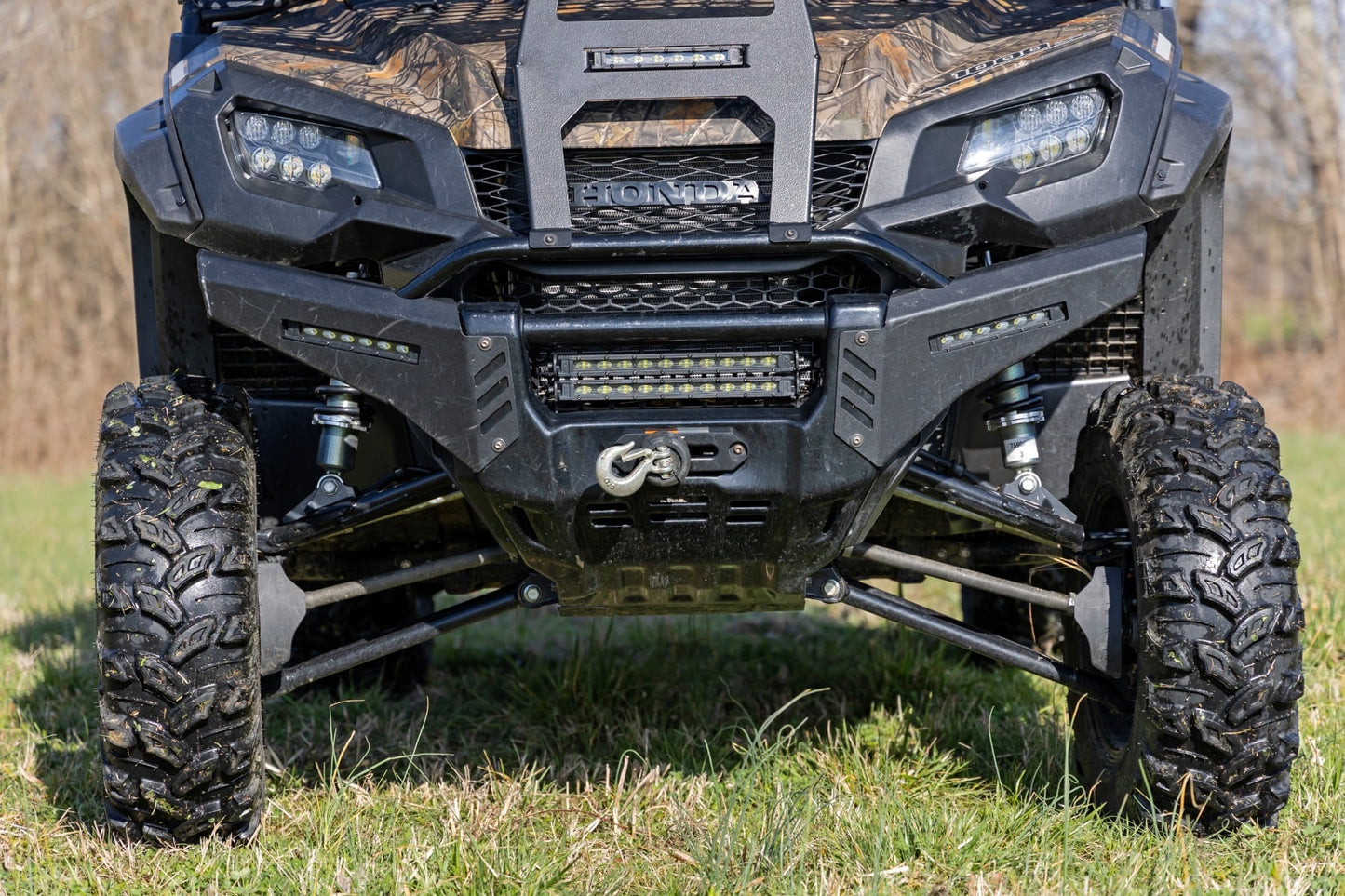 Winch Mount RS4500S Honda Pioneer 1000 Rough Country-5