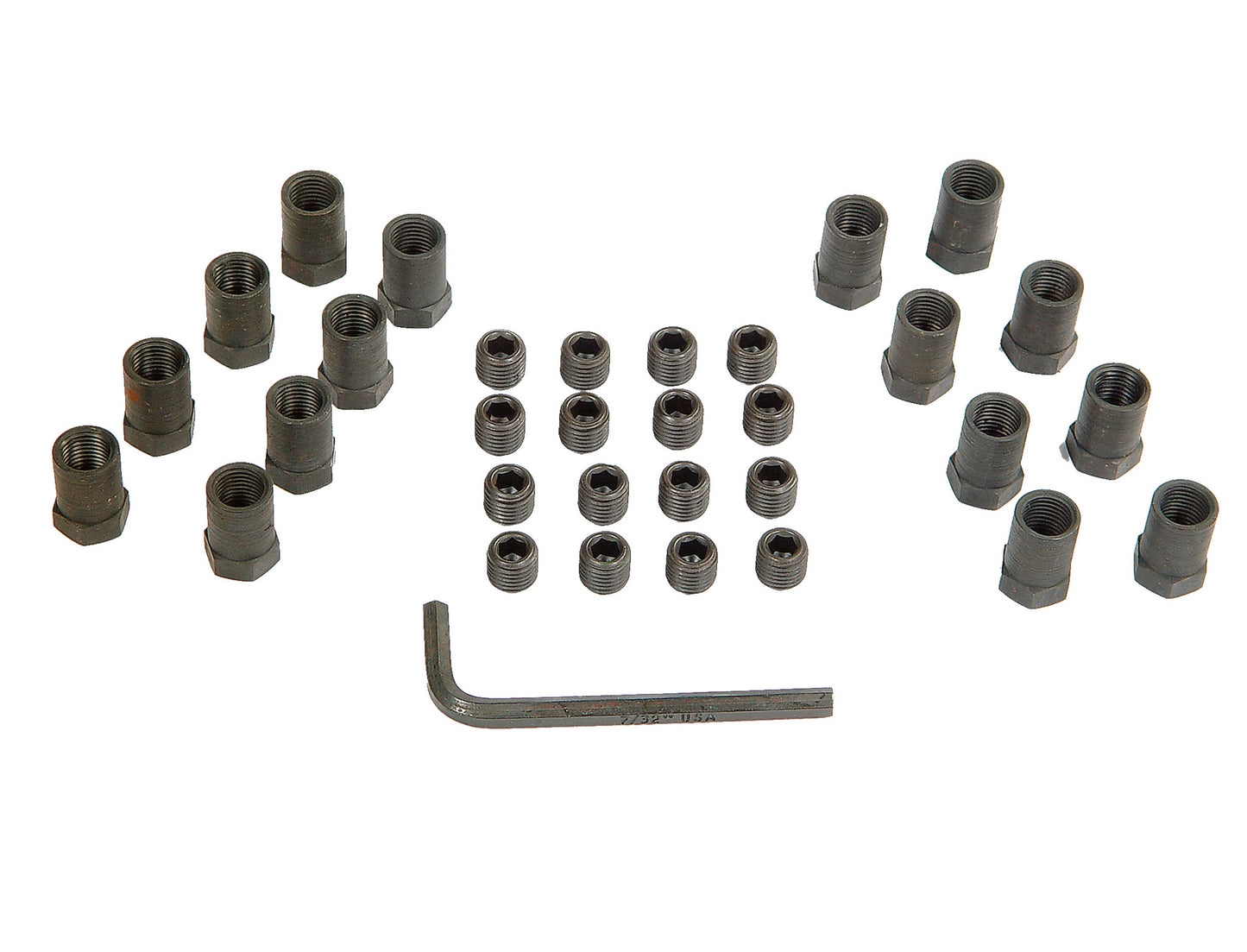 Rocker Arm Nuts with Locks Fits Big Block Chevrolet & Pontiac V8 Using Aluminum Rocker Arms Mr Gasket