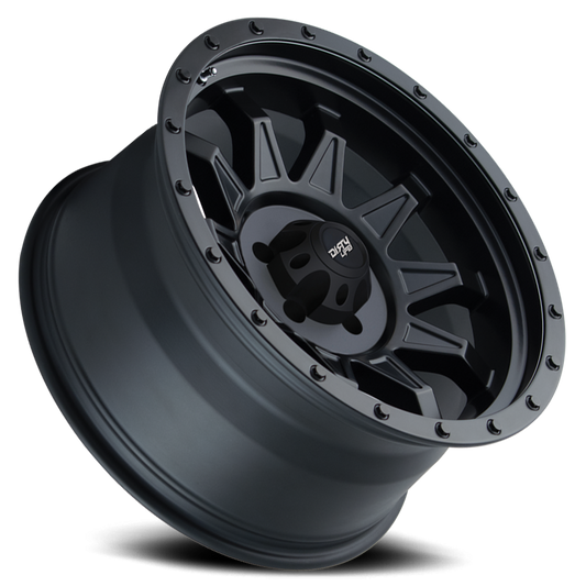 Roadkill 9301 Matte Black 18X9 8-165.1 -12Mm 130.8Mm Dirty Life Race Wheels-1