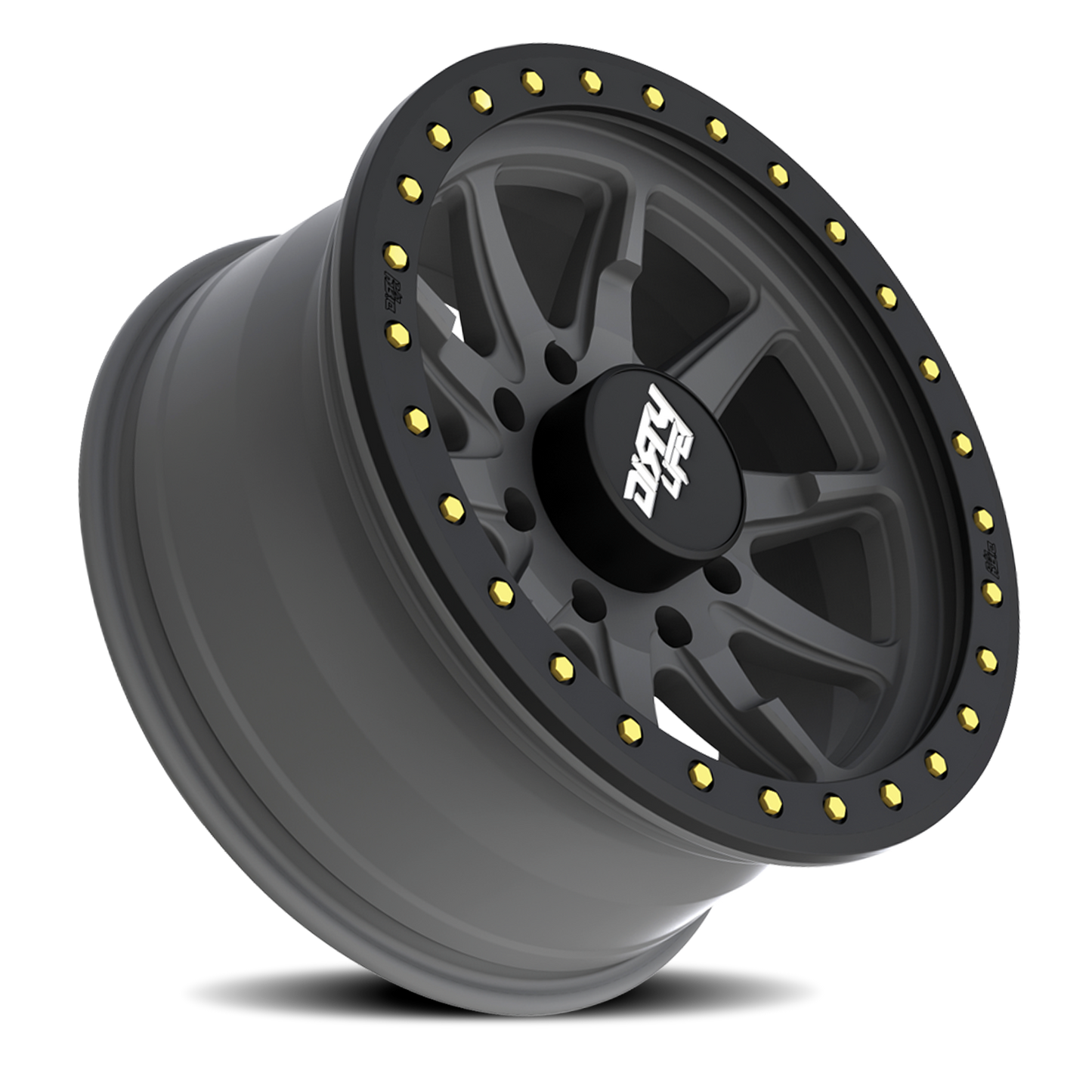 DT-2 9304 Satin Gunmetal 17X9 Dirty Life Race Wheels-3