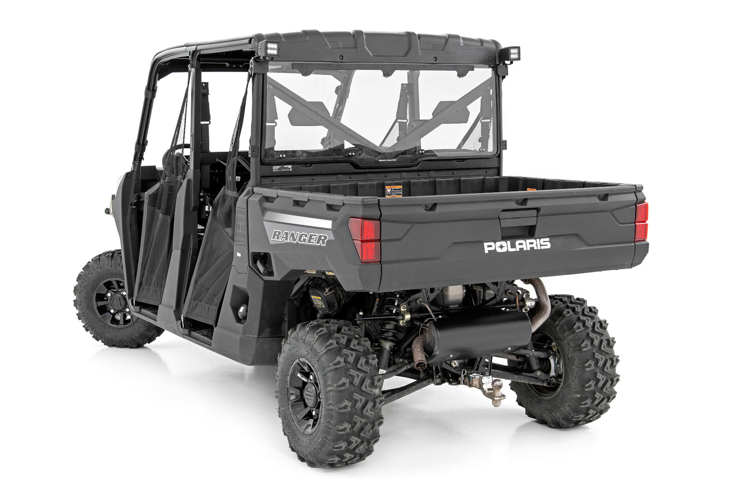 Rough Country Polaris Rear Facing 2-Inch Flood Black Series LED Kit 19-21 Polaris Ranger Rough Country