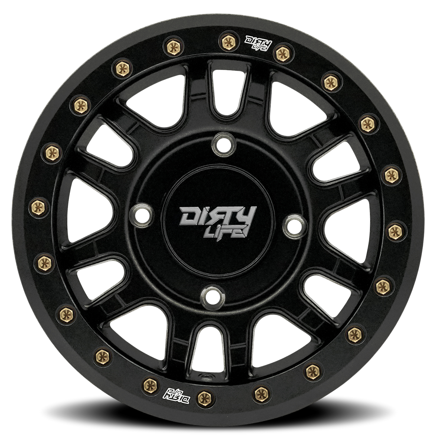 Canyon Pro Sxs 9309R Matte Black 15X7 Dirty Life Race Wheels-8