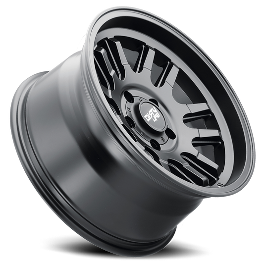 Canyon 9310 Matte Black 17X9 Dirty Life Race Wheels-1