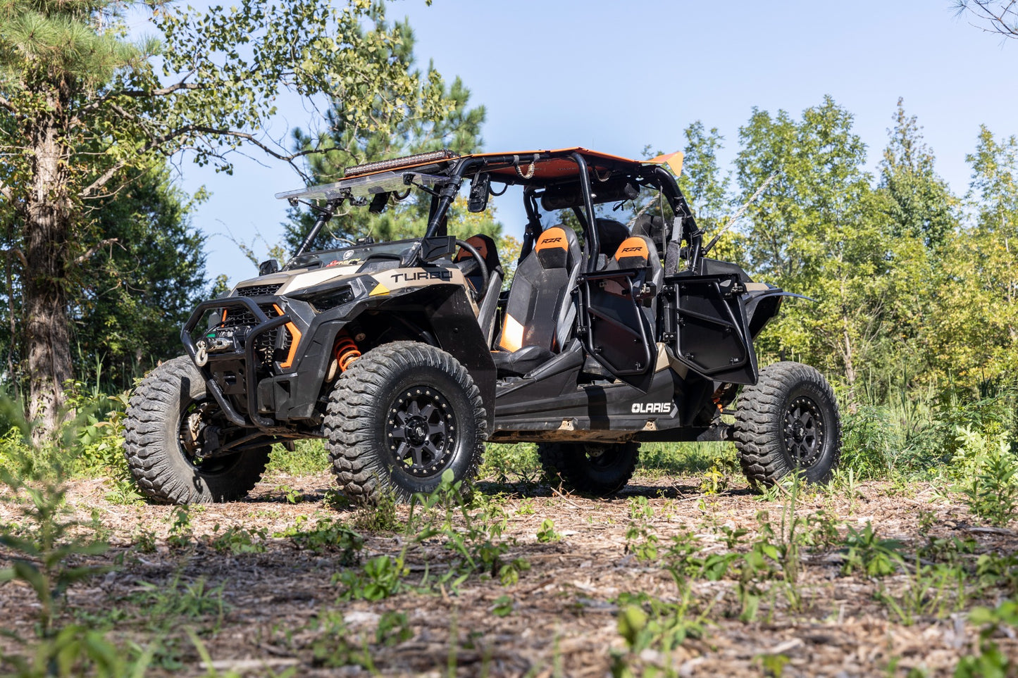 Rough Country Aluminum Lower Half Doors Front Polaris RZR XP 1000 (14-21) Rough Country