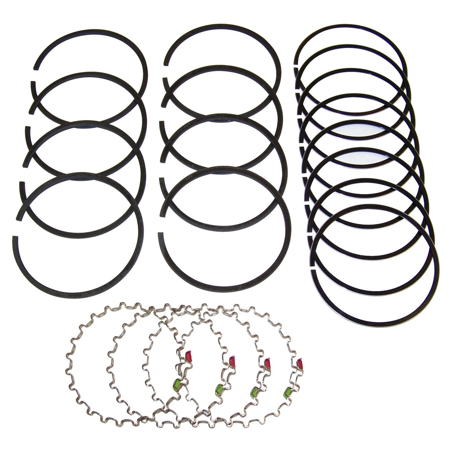 Piston Ring Set for 41-71 for Jeep / Willys Models w/ 4 Cyl Eng, .040 Inch Oversized Crown Automotive