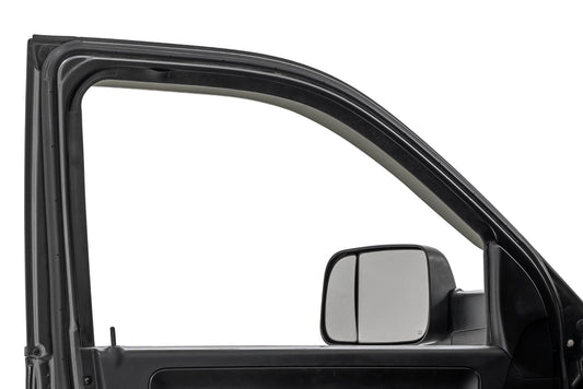 Side Window Deflectors Tape On Rain Guard Ram 1500 (09-18)/2500 (10-26) Rough Country-1