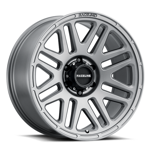 Raceline Wheels Aluminum Wheels 16x8 Outlander 944GS Greystone Gray Raceline Wheels