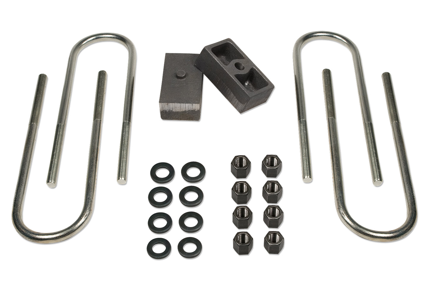 1.5 Inch Rear Block & U-Bolt Kit 73-87 Chevy Truck/GMC Truck/73-91 Suburban/Tahoe/Jimmy 1/2 Ton 4WD Tuff Country