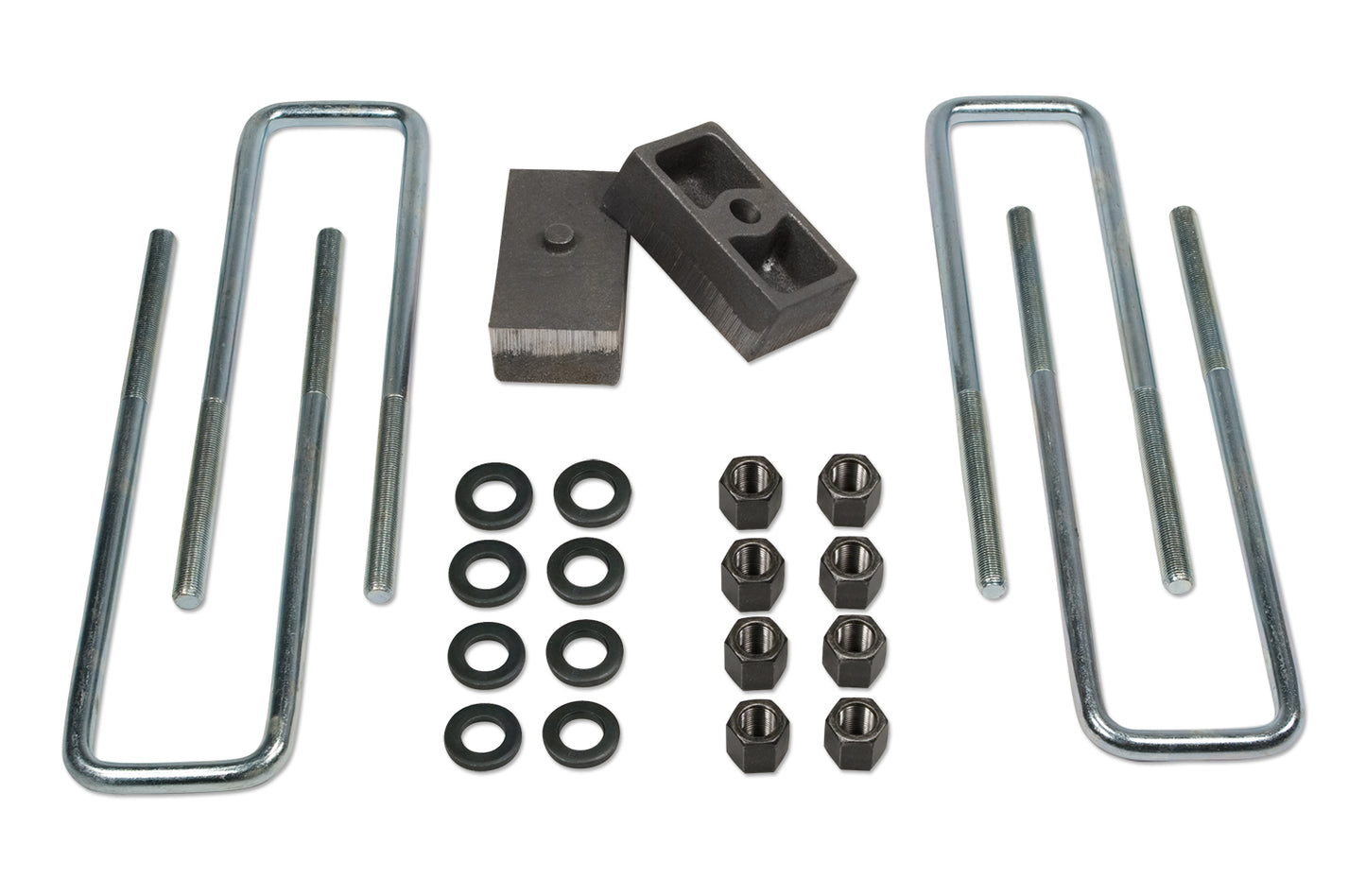 1.5 Inch Rear Block & U-Bolt Kit 88-98 Chevy/GMC Truck 1500 2500 & 3500 4WD/92-98 Chevy/GMC Suburban 1500 & 2500 4WD/94-98 Tahoe/Yukon 4WD Tuff Country