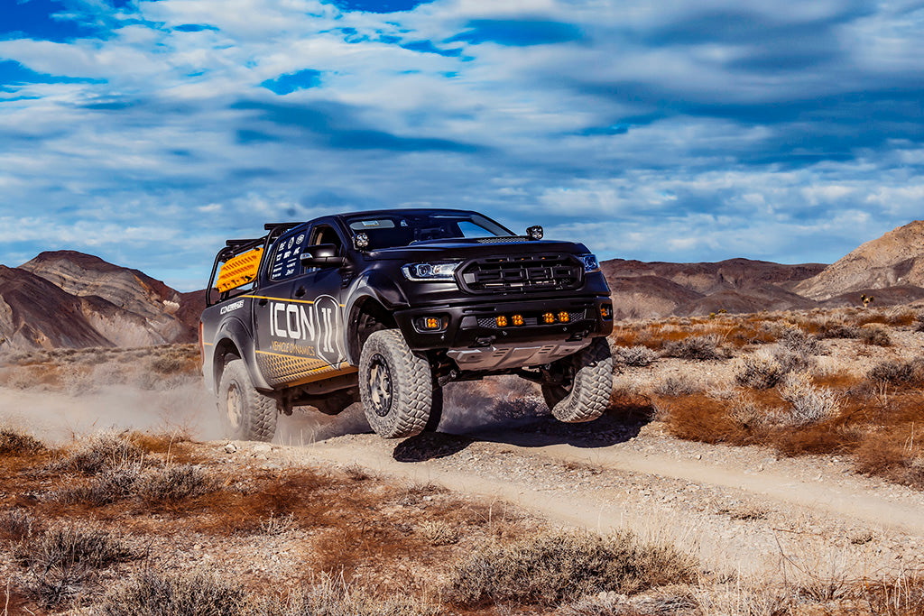 2019-2023 Ford Ranger Rear 2.5 Vs Shocks W/Piggyback Reservoir Pair ICON Vehicle Dynamics-1
