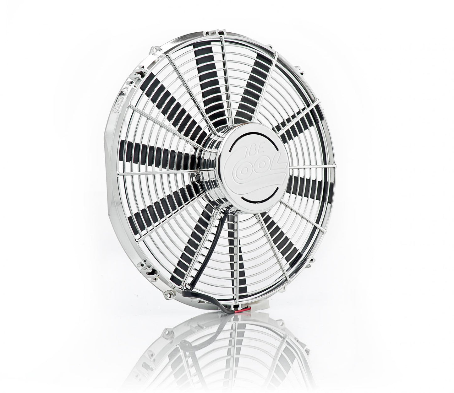 16 Inch High Torque Pusher Fan Module Single Chrome Plated Radiator Be Cool