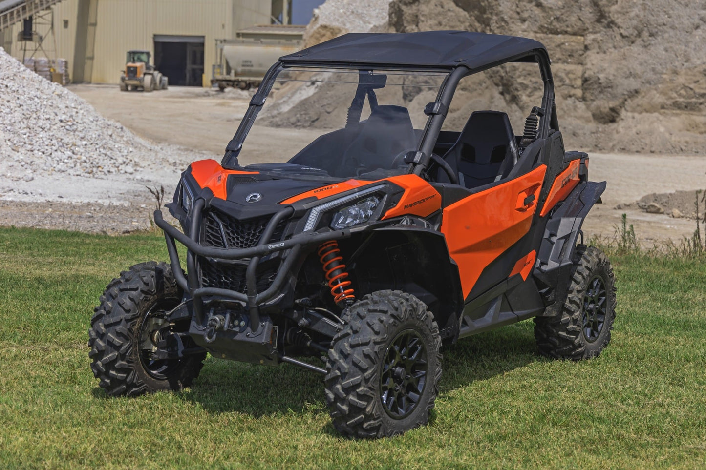 Full Windshield Scratch Resistant Can-Am Maverick Sport 1000R Rough Country-5