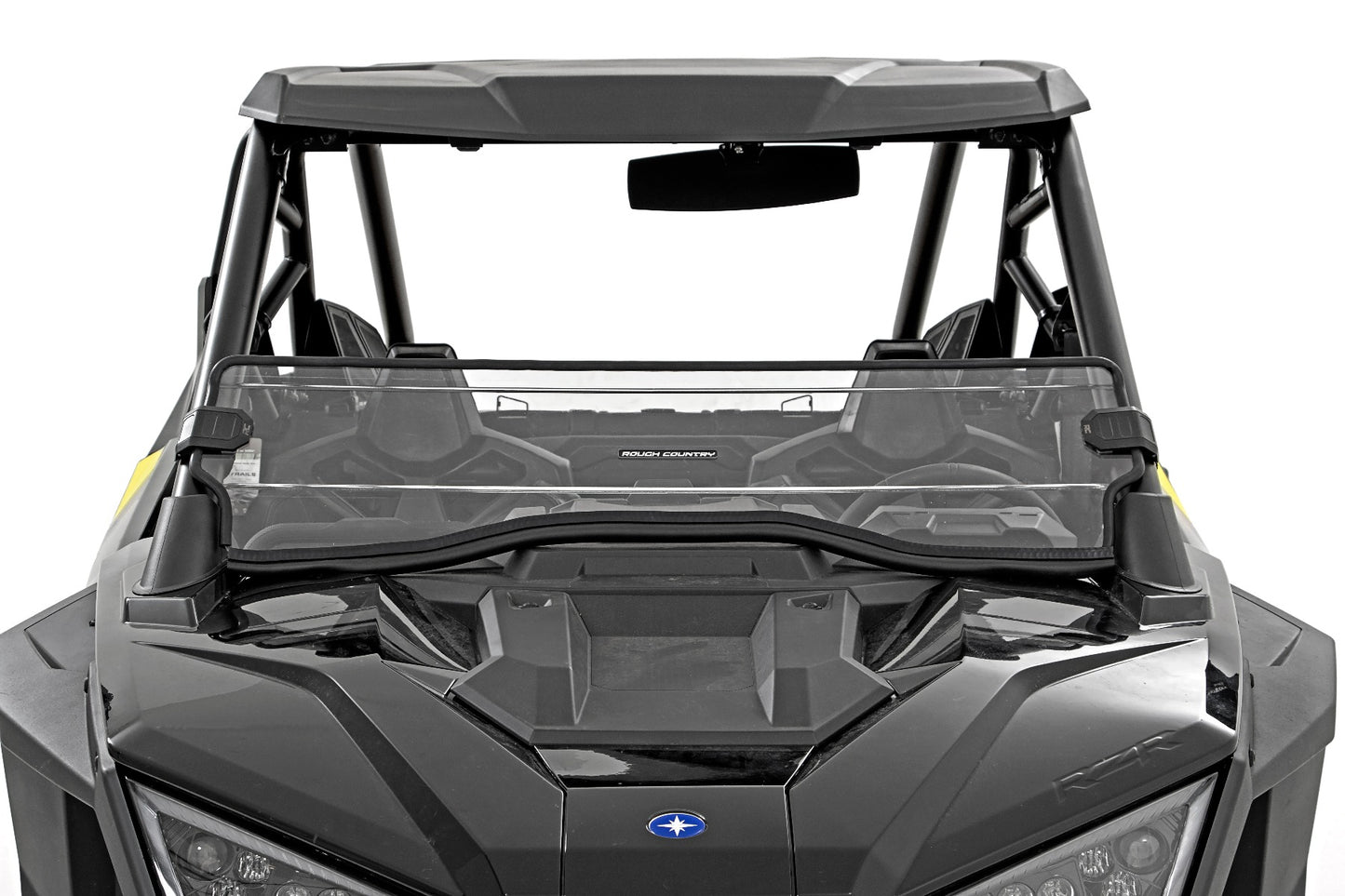 Polaris Scratch Resistant Half Windshield 20-21 Polaris RZR PRO XP Rough Country-4