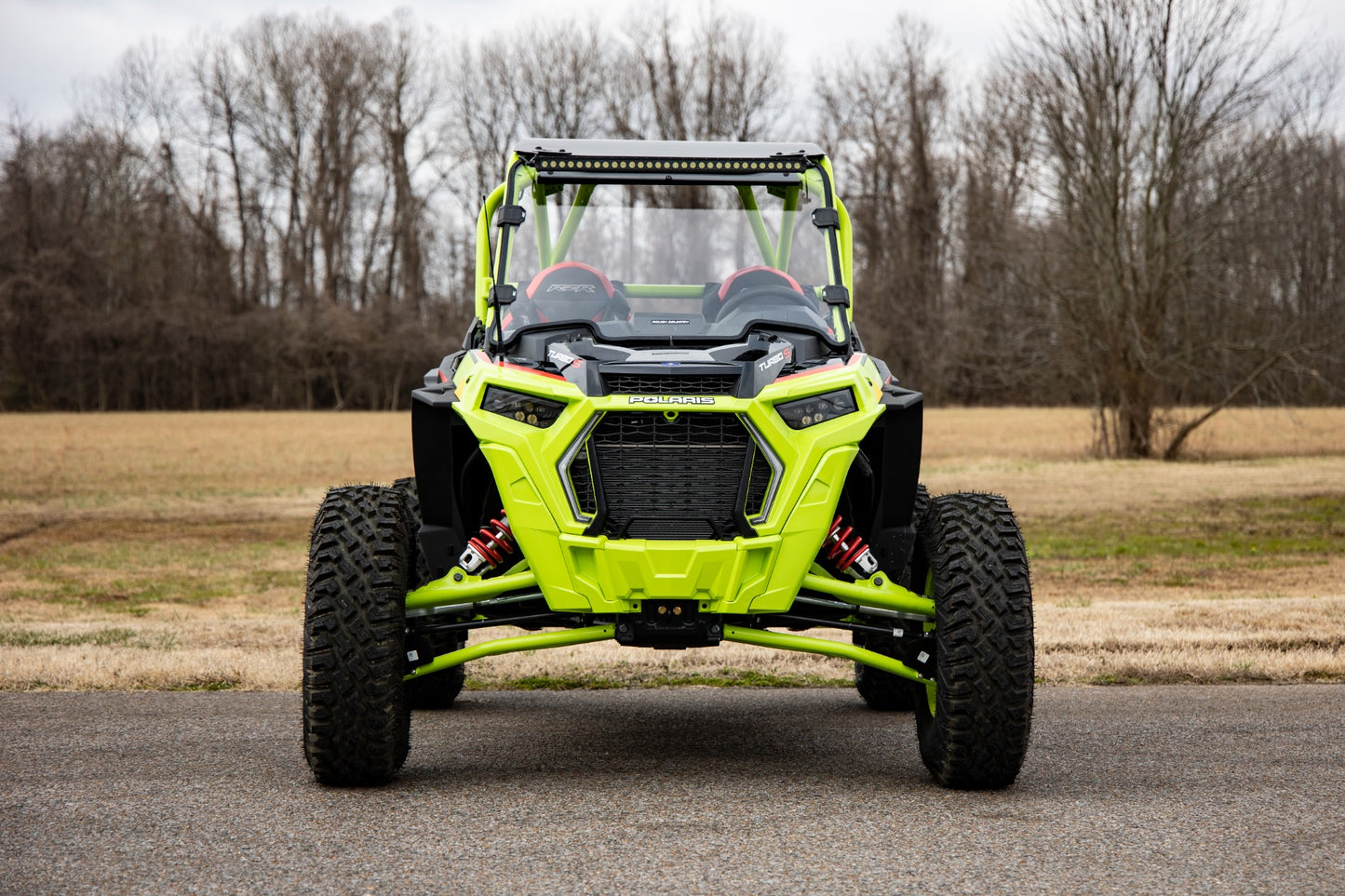 Full Windshield Scratch Resistant 19-21 Polaris RZR Turbo S Rough Country-4