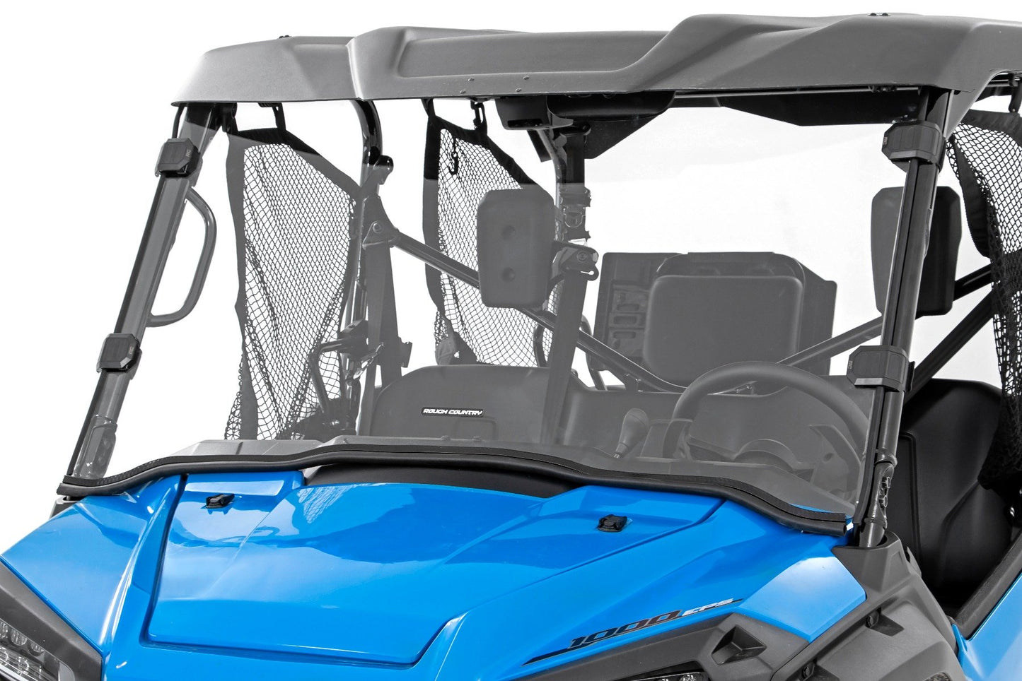 Full Windshield | Scratch Resistant | Honda Pioneer 1000/Pioneer 1000-6 Rough Country