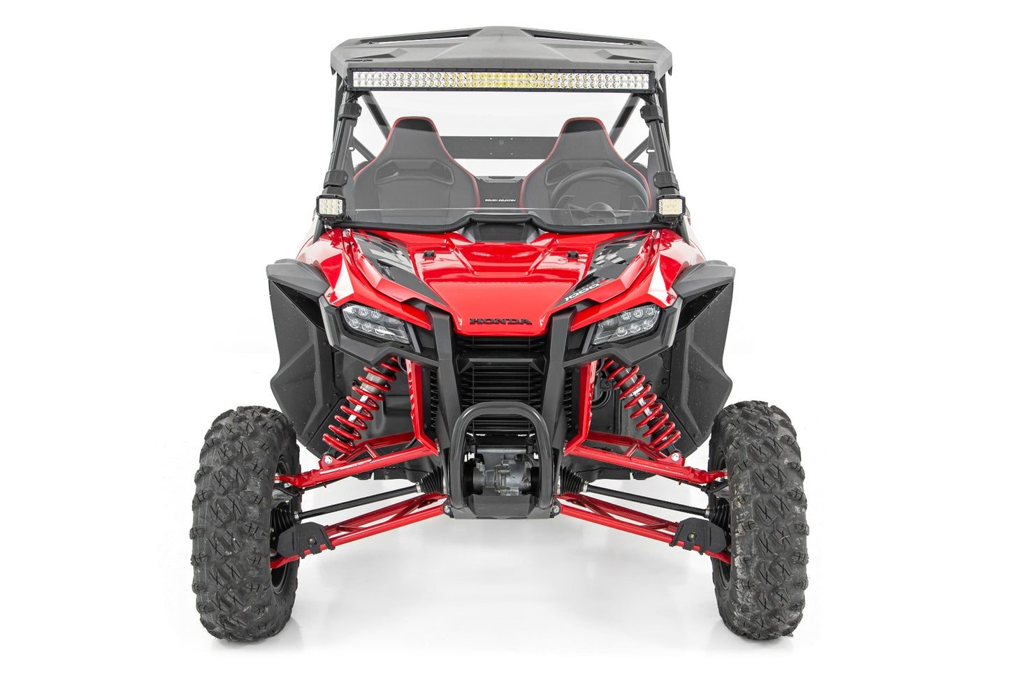 Honda Scratch Resistant Full Windshield (2019-2020 Honda Talon) Rough Country-4
