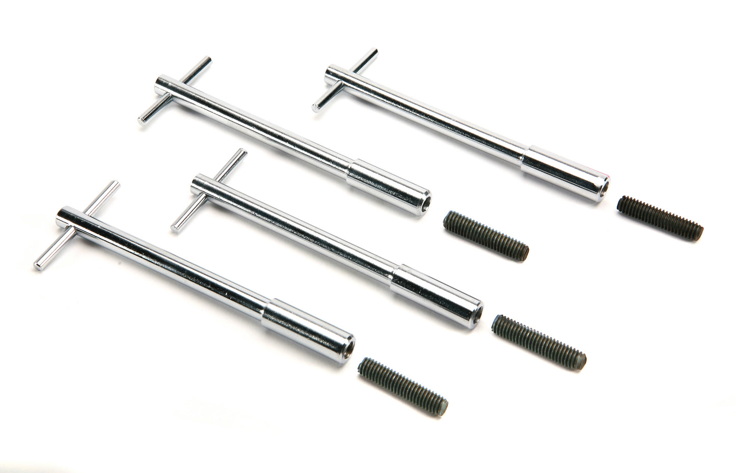 Valve Cover T-Bar Wing Bolts with 5/16-18 Threads T-Bar Style Wing bolt For Valve Covers. Set of 4 pieces. 5/16 -18 threads x 5-3/8 Inch Long Mr Gasket