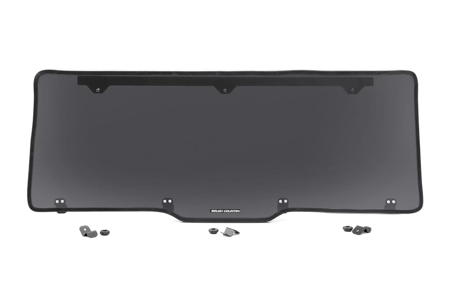 Tinted Rear Panel Scratch Resistant Polaris Ranger XP 1000 Rough Country-3