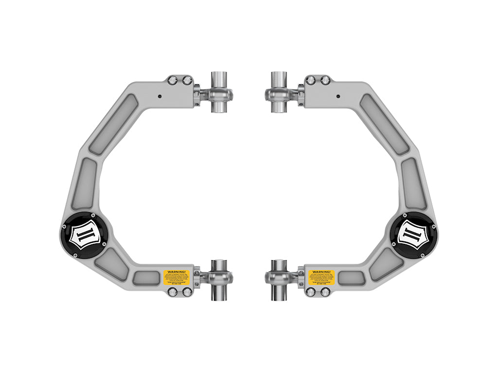 2021-2024 Ford F-150 Front Billet Upper Control Arms W/ Delta Joint Pro ICON Vehicle Dynamics-2