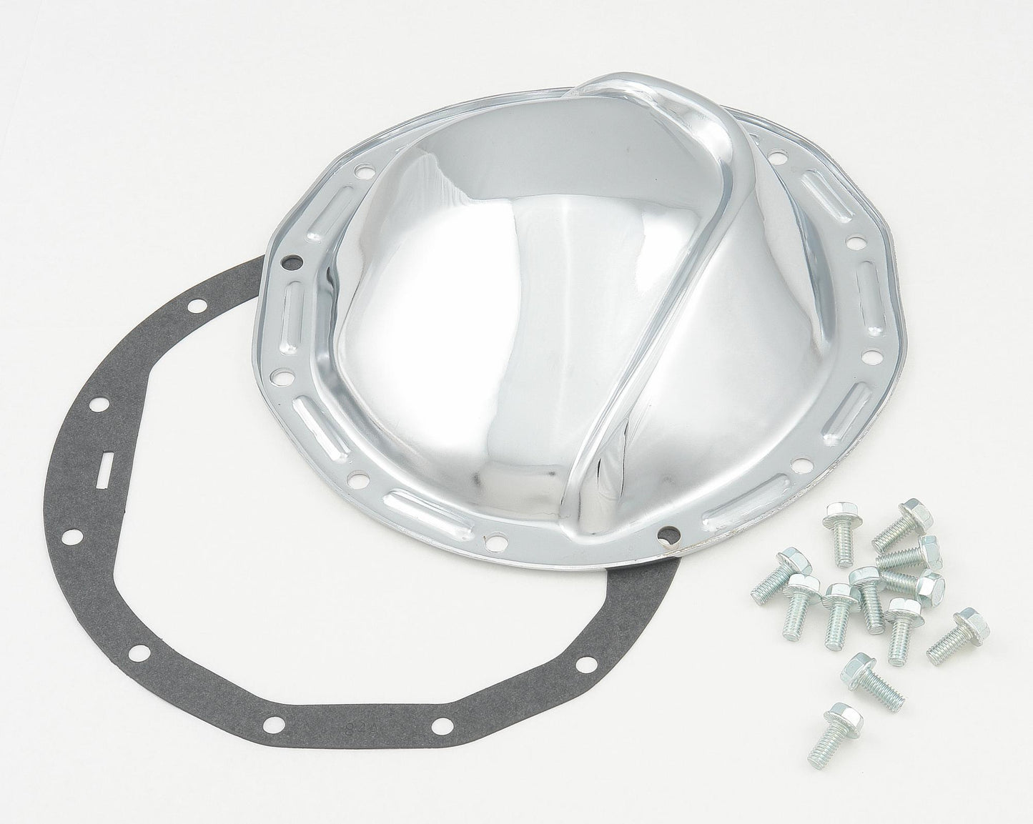 Chrome Differential Cover Fits 1965-1972 GM Car 12-Bolt with 8-7/8 Inch Ring Gear Mr Gasket