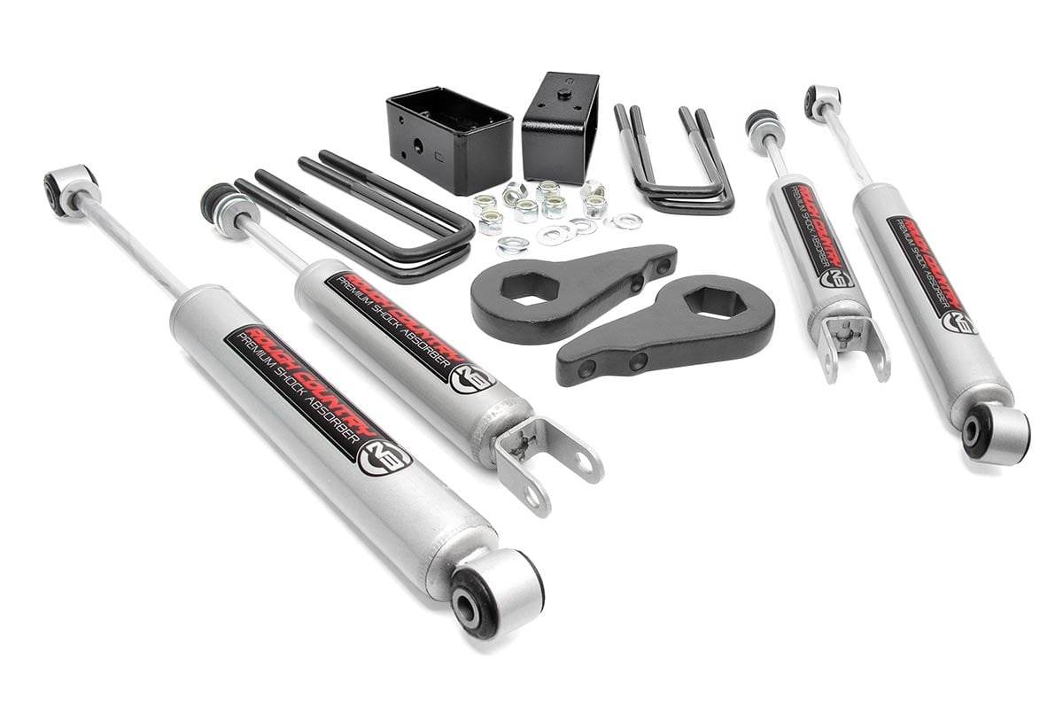 1.5-2 Inch Lift Kit | N3 Shocks | Chevy/GMC 1500 (99-06 & Classic) Rough Country