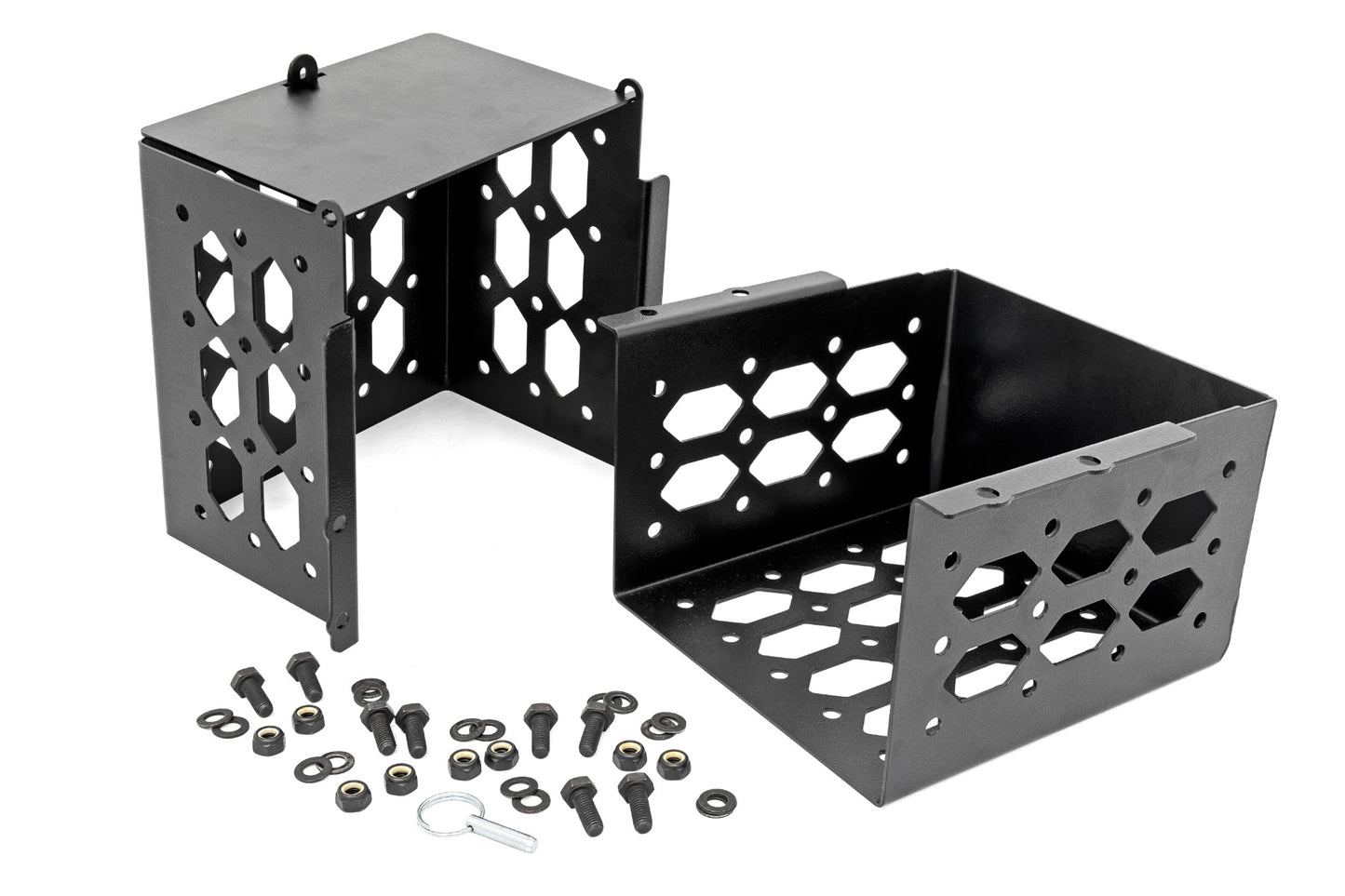Universal UTV Rack Rifle Case Mounting Brackets Rough Country-4