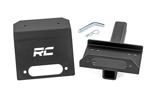 2 Inch Receiver Winch Mount Multiple UTV Makes & Models Rough Country-1