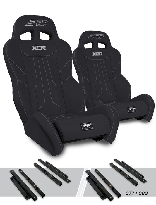 XCR Suspension Kit for Polaris General RZR S 900 900 Trail Trail XP 1000 Turbo Turbo S RS1 Pair PRP Seats-1