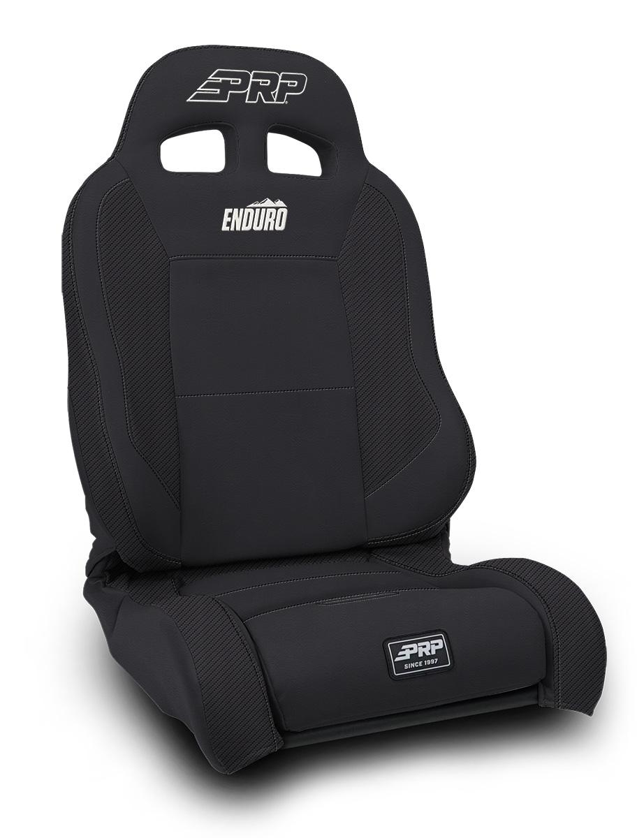 EnduroTrek Reclining Suspension Seat Black Vinyl Driver PRP Seats