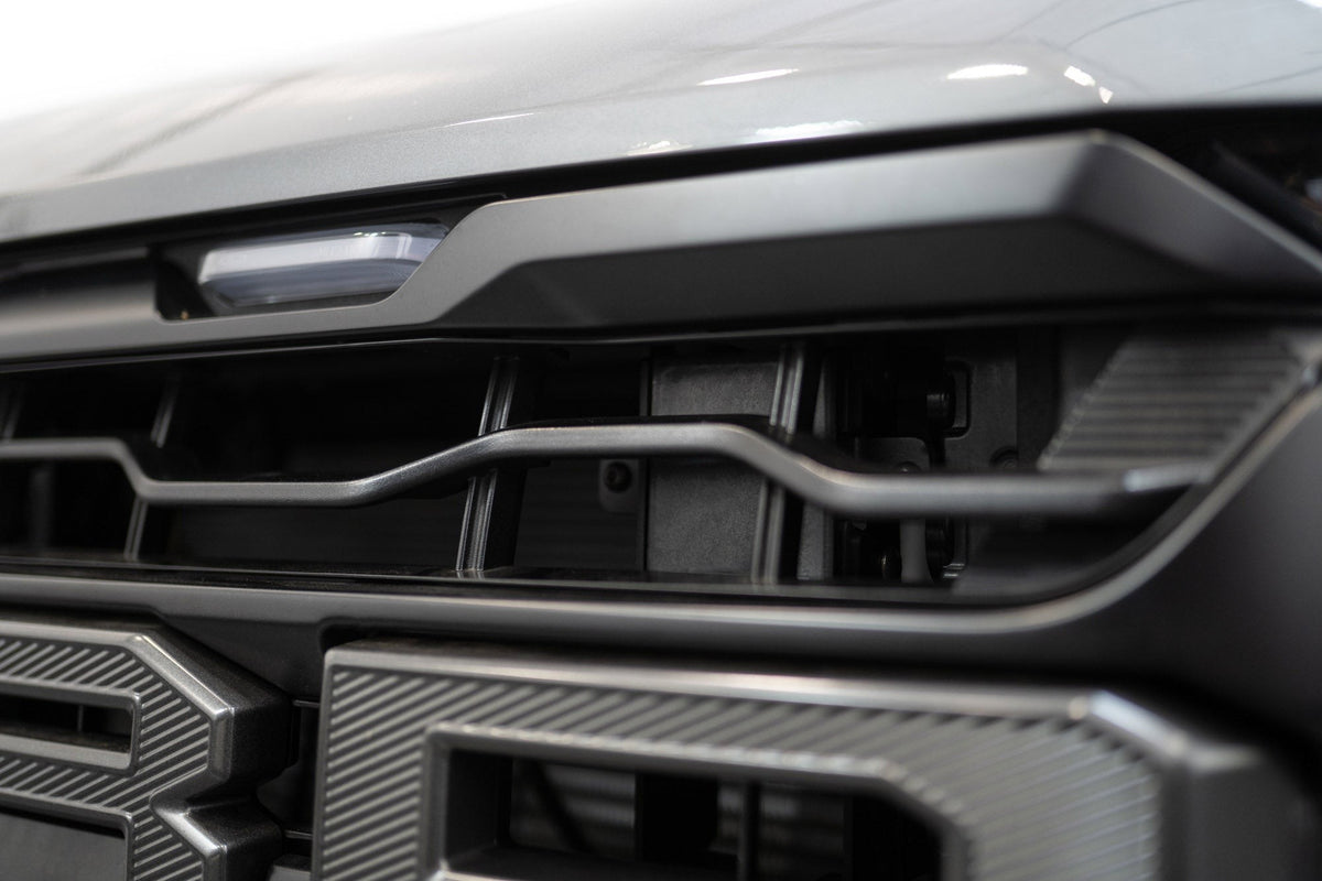2024+ Ford F-150 Raptor Adaptive Cruise Control Relocation Bracket Mounts Behind Grille Addictive Desert Designs-2