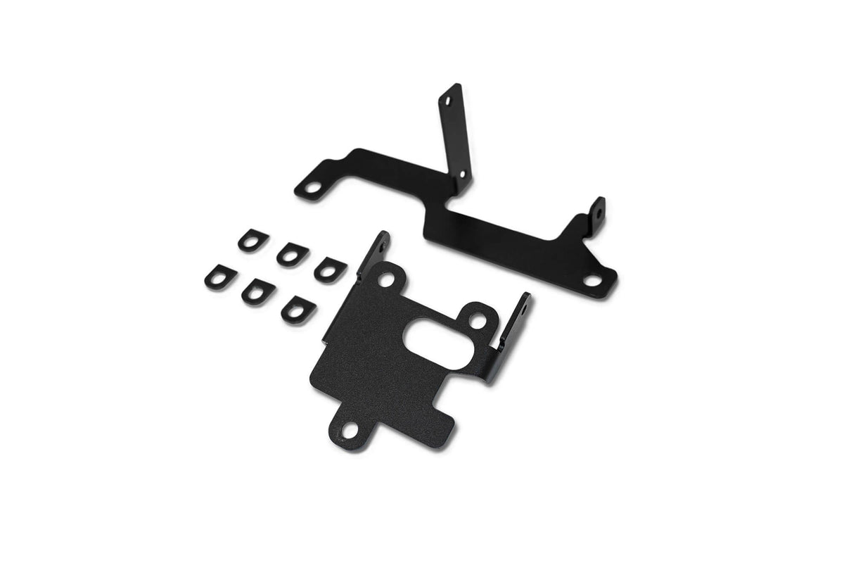 2021+ Ford Bronco Adaptive Speed Control Relocation Bracket in Hammer Black Addictive Desert Designs-4