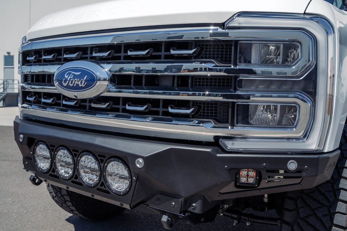 2023+ Ford Super Duty F-250 F-350 Adaptive Cruise Control Relocation Bracket Addictive Desert Designs-3