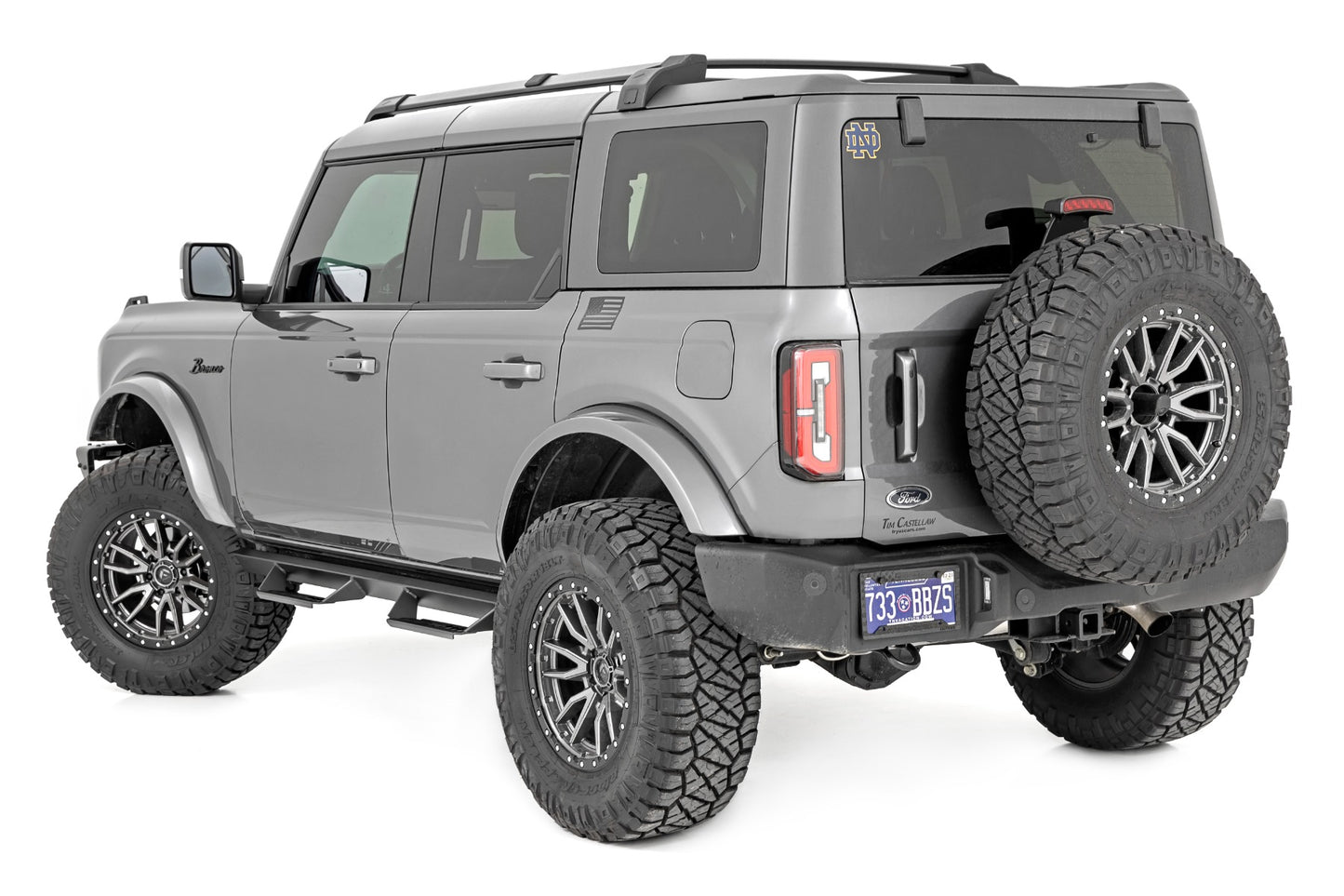 AL2 Drop Steps 4-Door Ford Bronco 4WD (21-23) Rough Country-4