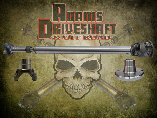 JL Rear 1350 Solid CV 2 Door (Rubicon - Sport - Sahara) Adams Driveshaft-1