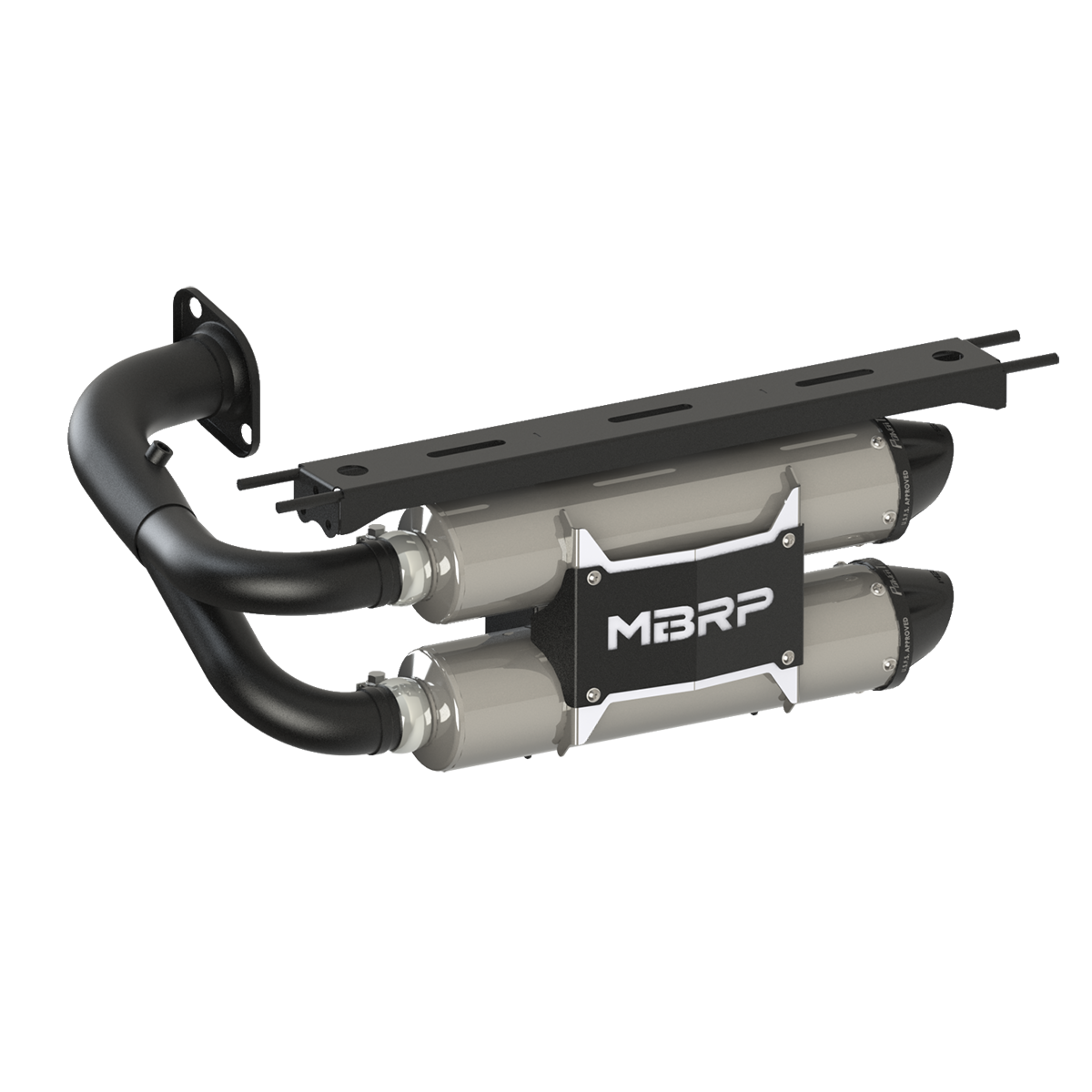 Stacked Dual Slip On Exhaust Pipe For 19-Up Honda Talon 1000 Performance Series MBRP
