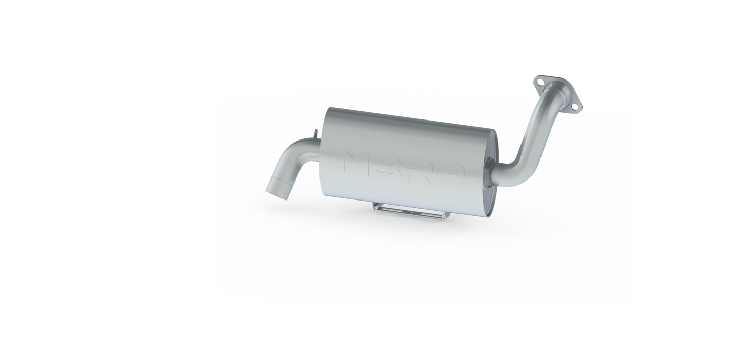 Oval Slip-On Sport Series For 16-Up Polaris RZR S 1000 General 1000 MBRP