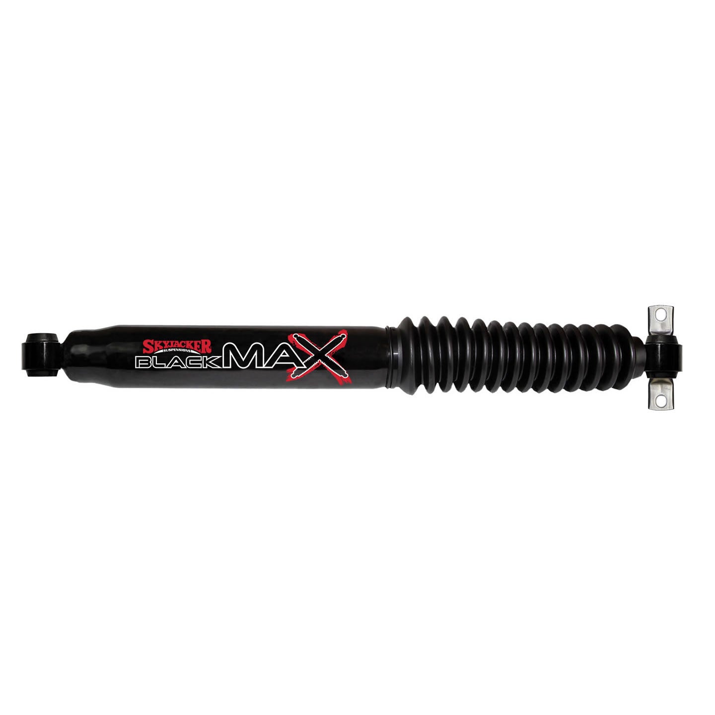 Black MAX Shock Absorber w/Black Boot 34.00 Inch Extended 20.27 Inch Collapsed 00-05 Ford Excursion Skyjacker