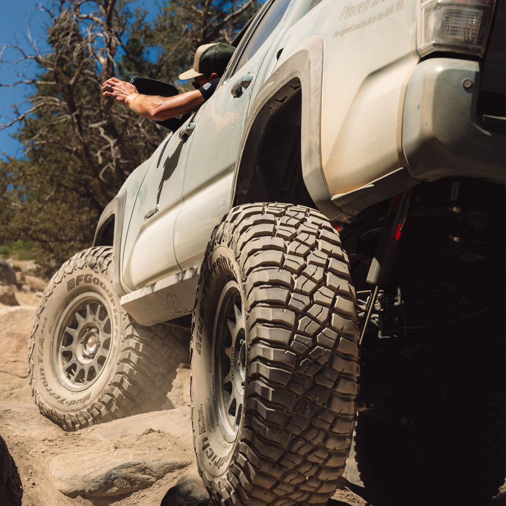 Tacoma Sliders For 05-23 Toyota Tacoma Black Powdercoat Steel Rock Slide Engineering-23