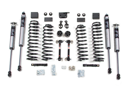 3 Inch Lift Kit Jeep Wrangler JK 07-11 2-Door Fixed Link Sway Bar BDS Suspension-1