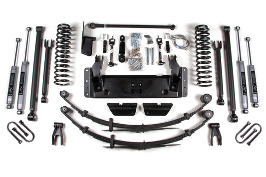 6.5 Inch Lift Kit Long Arm Jeep Cherokee XJ 84-01 Chrysler 8.25 BDS Suspension-1