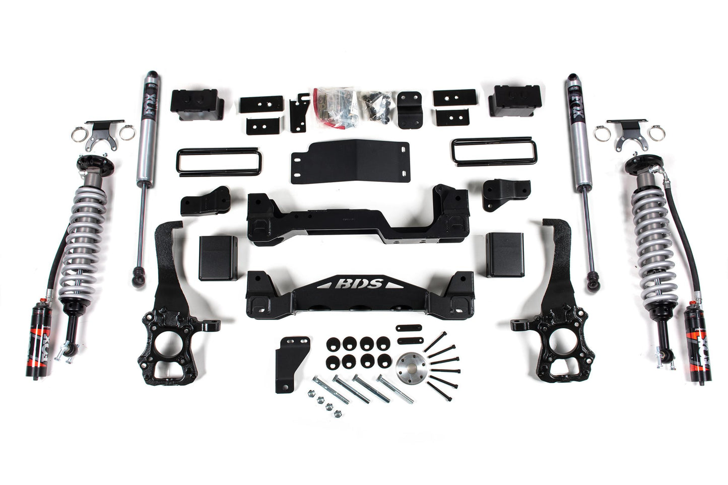 6 Inch Lift Kit FOX 2.5 Performance Elite Coil-Over Ford F150 15-20 4WD BDS Suspension