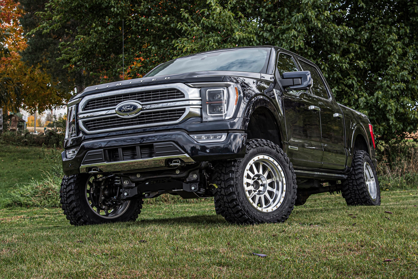21-25 Ford F-150 4WD, 6 Inch Lift Kit, 4 Inch Rear Lift, Block - Fox 2.5 Performance Elite Series C/O Front, Fox 2.0 IFP Performance Series Rear Shock BDS Suspension