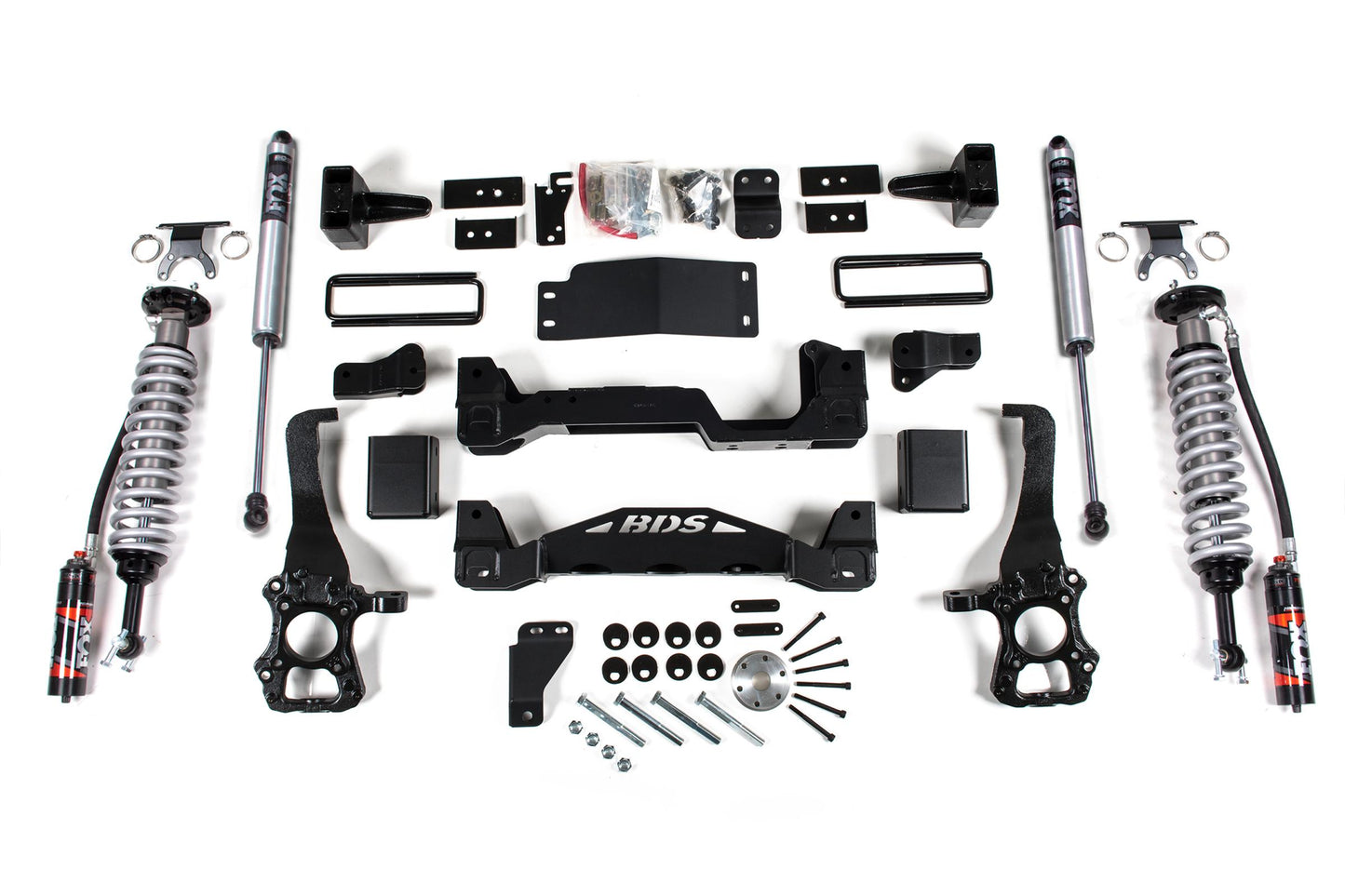 4 Inch Lift Kit FOX 2.5 Performance Elite Coil-Over Ford F150 15-20 4WD BDS Suspension