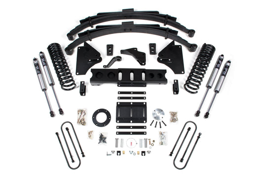 6 Inch Lift Kit Ram 3500 13-18 4WD Diesel Leaf Springs 6 Bolt BDS Suspension-1