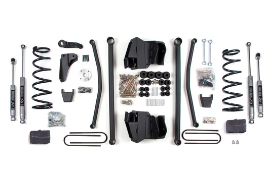 8 Inch Lift Kit Long Arm Dodge Ram 2500/3500 03-07 4WD Diesel Manual Leaf Springs 3.5 Inch Axle BDS Suspension-1