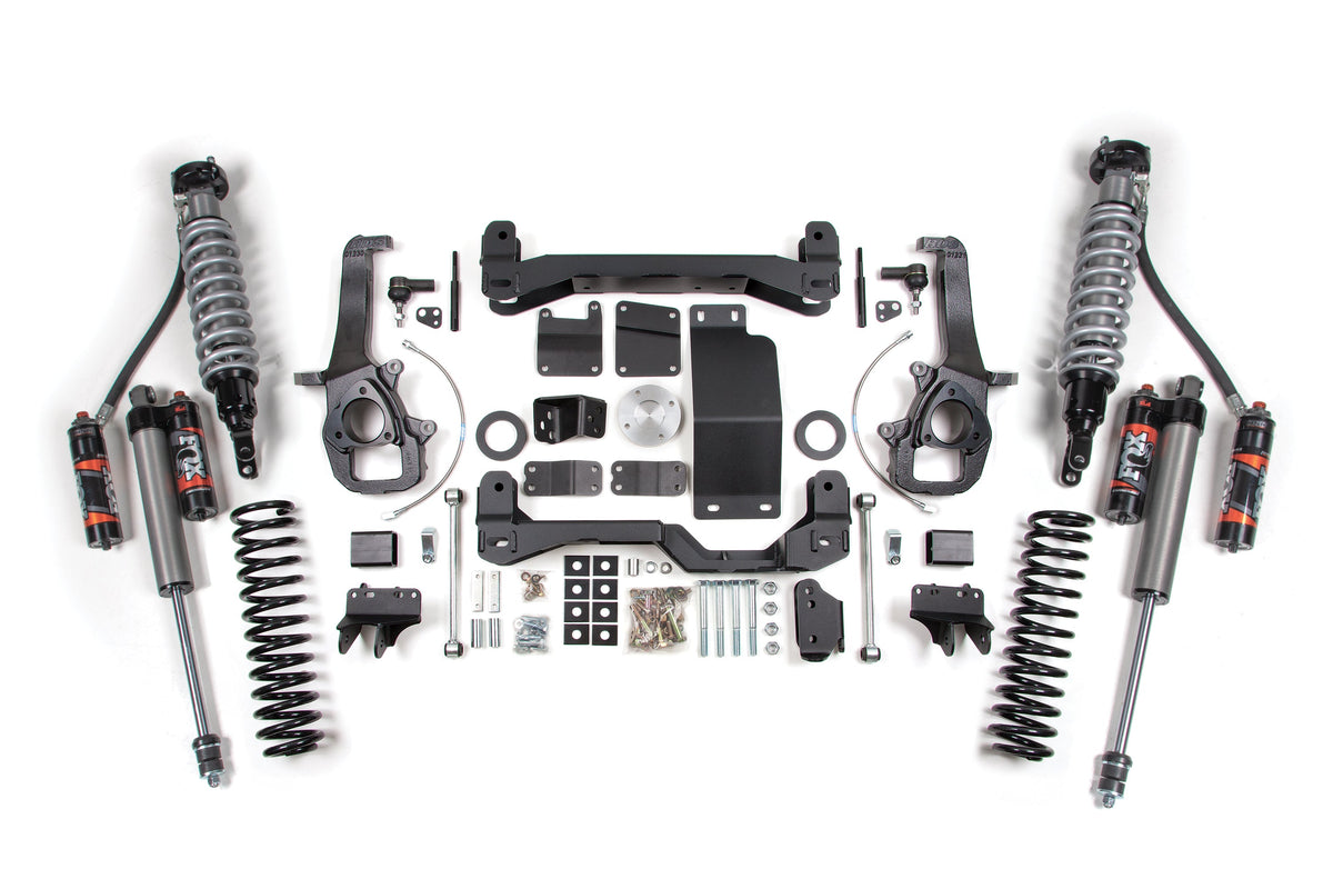 12 Ram 1500 6 Inch Lift Kit, 5 Inch Rear Lift, Coil Spring - Fox 2.5 Performance Elite Series C/O, Fox 2.0 IFP Performance Series Shocks BDS Suspension