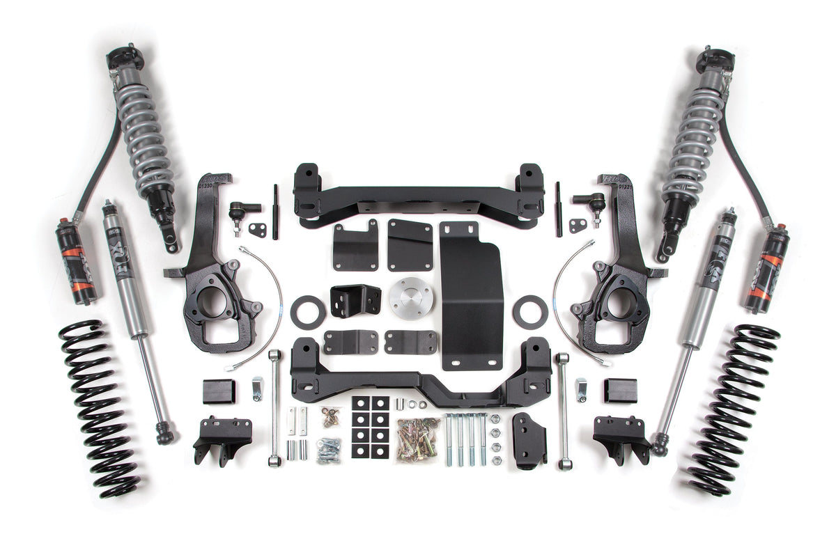 13-18 Ram 1500/ 2019-2023 1500 Classic 6 Inch Lift Kit, 5 Inch Rear Lift, Coil Spring - Fox 2.5 Performance Elite Series C/O, Fox 2.5 Performance Elite Series Shocks BDS Suspension